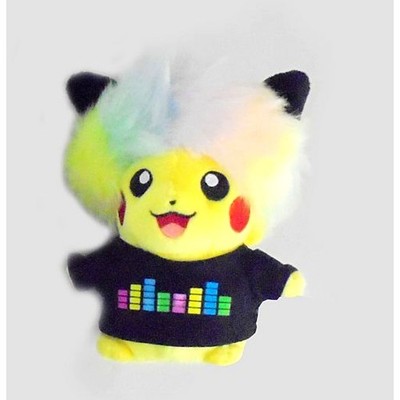 Pikachu Afro Hair Pokemon Pikachu Outbreak! SCIENCE IS AMAZING Mascot Japan C299