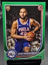 2025-26 Bowman Basketball #35 Johni Broome Rookie RC Green /99 