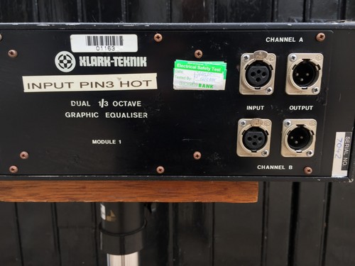 KLARK-TEKNIK DN360 DUAL CHANNEL 30 BAND GRAPHIC EQ - TESTED IN GOOD CONDITION - Picture 24 of 24