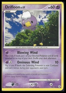 Pokemon Diamond and Pearl #46/130 Drifloon - Uncommon