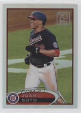 2021 Topps Chrome 70 Years of Topps Baseball Series 2 Juan Soto #70YTC-62 s7f