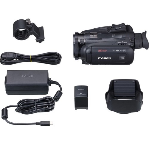 Canon Vixia HF G70 UHD 4K Camcorder (Black) - 5734C002 - Picture 2 of 6