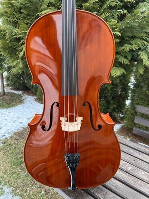 Italian cello 4/4 from a Cremonese luthier plus FREE SHIPPING and Gewa Poly case