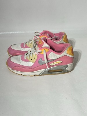 Size 6.5Y - Nike Air Max  Low Pink Orange White Silver Youth