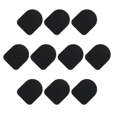 Pack of 20 Gloves touch screens Sticker Carbon Fiber Ultra Thin Stickers Black