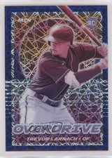 2021 Panini Chronicles Overdrive Blue Velocity Prizm Trevor Larnach #23 0w8