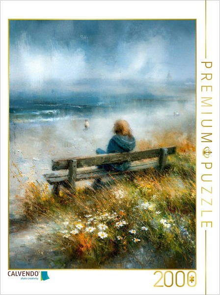 Calvendo Puzzle Where You Can Listen To The Sea | 2000 Pieces, Finished Size 35.-image