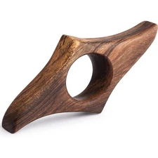 Handmade Walnut Wood Thumb Book Page Holder Reading Accessories Gift for Book