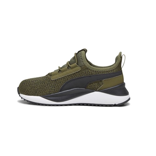 PUMA Pacer Easy Street Ac Slip On Youth Boys Green Sneakers Casual Shoes 384437 - Picture 3 of 6
