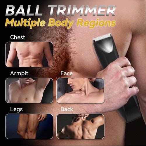 Manscape Body Trimmer & Shavers for Men 2-in-1 No-Nick Electric Razor for Pub... - Picture 6 of 9