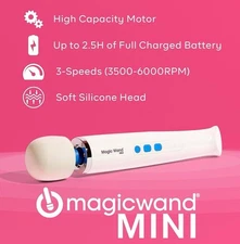 NEW Authentic Hitachi Magic Wand Mini Rechargeable Original Massager Vibratex