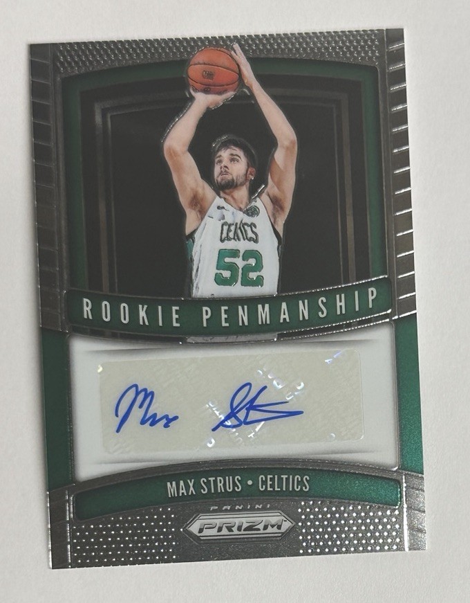 2019-20 Panini Prizm Rookie Penmanship Max Strus Auto