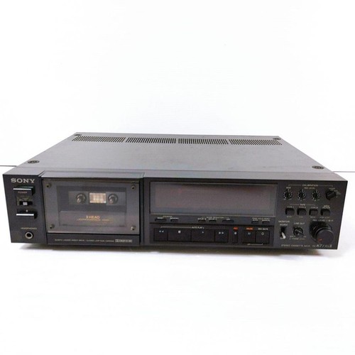Sony TC-K777ES II Cassette Deck Vintage Audio Player JANK