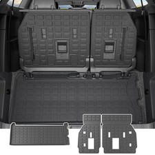 powoq 7 8 Seats Cargo Mat Compatible with 2021-2025 Toyota Sienna Trunk Mat C...