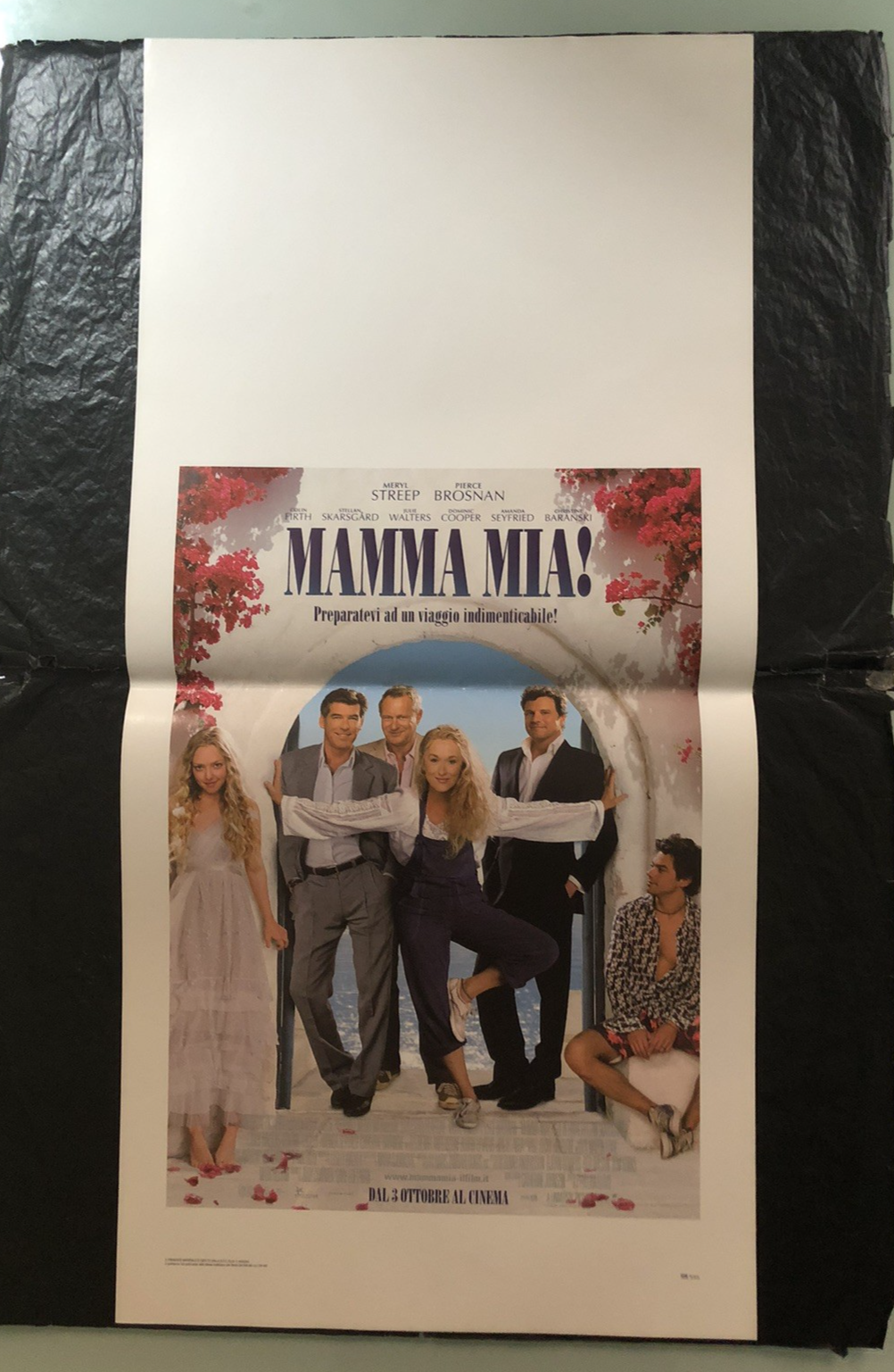 Locandina originale film Mamma Mia! (2008) - Regia di Phyllida Lloyd