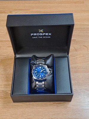 Seiko Prospex 4R35-03G0 - Neu und Ungetragen - Blaues Ziffernblatt Automatik