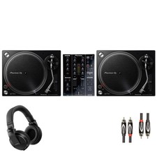 Pioneer DJ: Complete Turntable / Mixer Vinyl DJ Package - Intro DJ Package