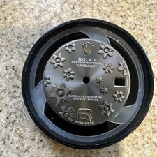 Rolex Factory Floral Midsize Gray Dial 