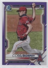 2021 Bowman Draft Chrome Purple Refractor 167/250 Luke Murphy #BDC-167 0c6