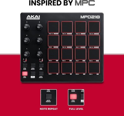Akai Professional Mpd218 - Production Software Included/--~ | eBay
