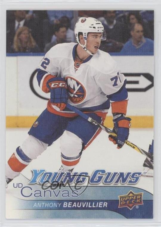 2016-17 Upper Deck UD Canvas Young Guns Anthony Beauvillier #C117 1o3