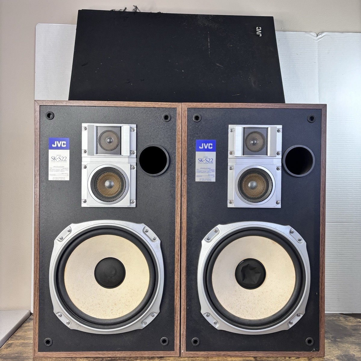 JVC アルミ削り出しSKD2545-030ホーンツイーター ペアワンセット Vintage JVC SK-S22 Speaker Grill Only for sale online | eBay