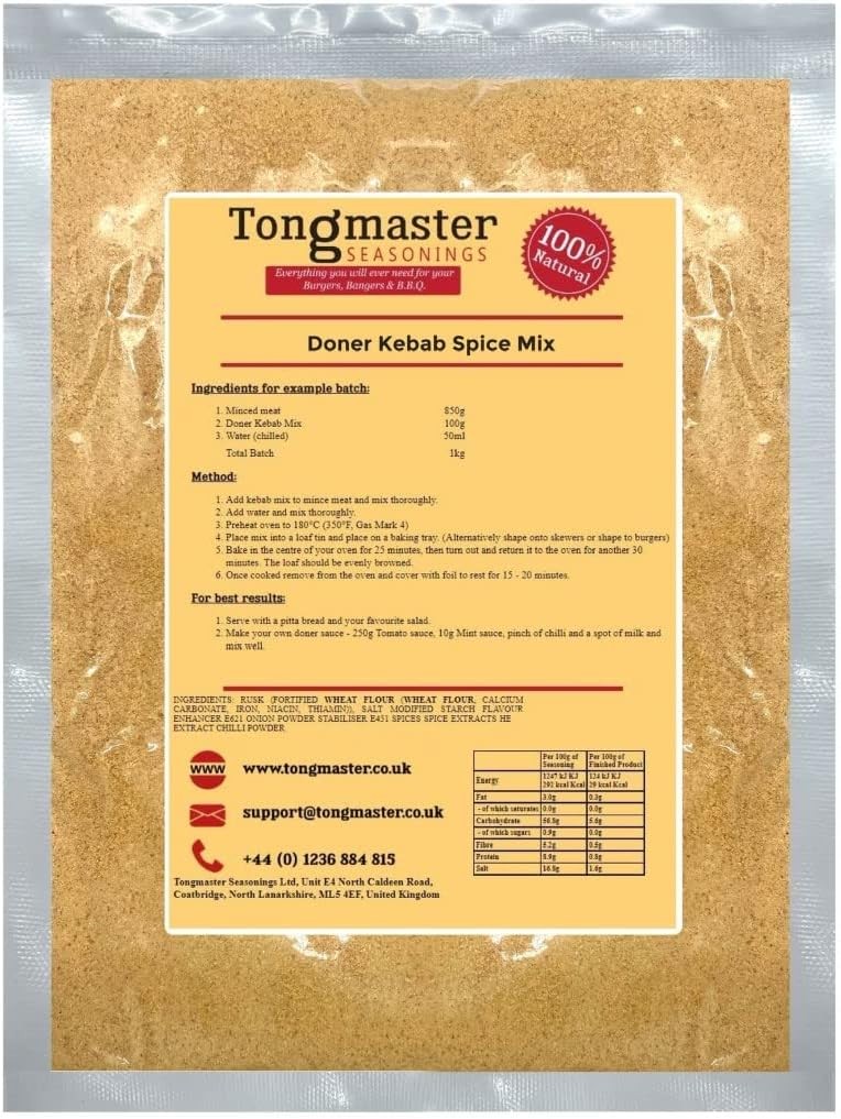 Doner Kebab Seasoning Spice Mix - 100g