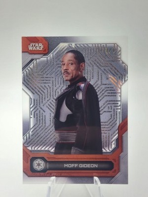 2024 Star Wars High Tek - Moff Gideon Imperial Pattern Black Superfactor 1/1