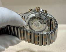Breitling Chronomat B01 42MM SS/18K Rose Gold Chronograph Gray Men’s Watch 14