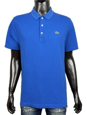 Lacoste Sport Herren Poloshirt Royalblau Baumwolle Piqué Logo Krokodil Gr. XL \ 6