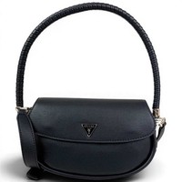 Guess Danya UmhäNgetasche Damen Klappe Schwarz Aus Synthetik