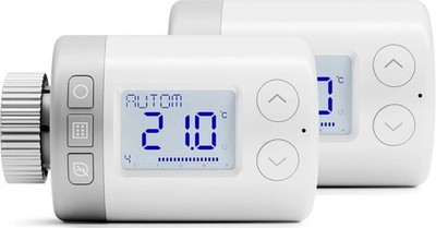 2x Honeywell Heizkörperthermostat Home intelligent programmierbar Rondostat HR27