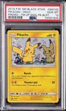 2019 POKEMON SM BLACK STAR PROMO #SM162 PIKACHU-HOLO PSA 10 on eBay