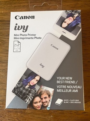 Canon IVY Mini Photo Printer with Canon ZINK photo paper/stickers