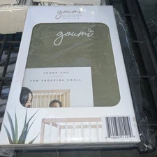 Goumi Nursery Changing Pad Cover Soft Bamboo Organic Cotton Fitted Artichoke Gn