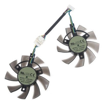 FD8015U12D GPU Cooling Fans for TUF GTX 1660 1660Ti RTX2060 Graphics Card