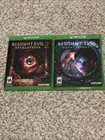 Resident Evil REVELATIONS 1 & 2 HD Microsoft Xbox One Series X Complete Lot of 2