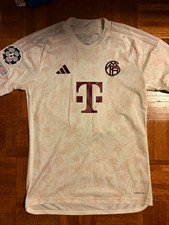 adidas Bayern Munich Men's Soccer Jersey White Harry Kane #9, Size S
