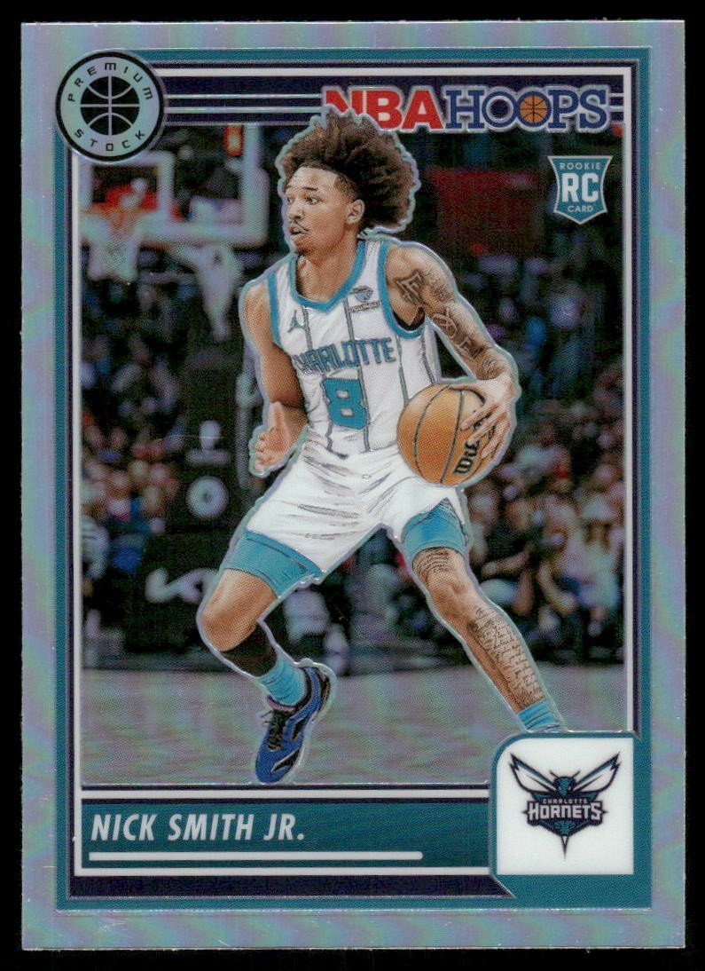 2023-24 Panini Nba Hoops Premium Stock - Nick Smith Jr. #31 Silver Prizm (RC)