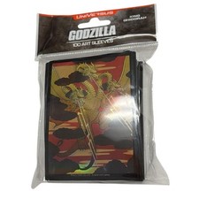 Universus Godzilla Deck Protectors - KING GHIDORAH [100 Art Sleeves] - New