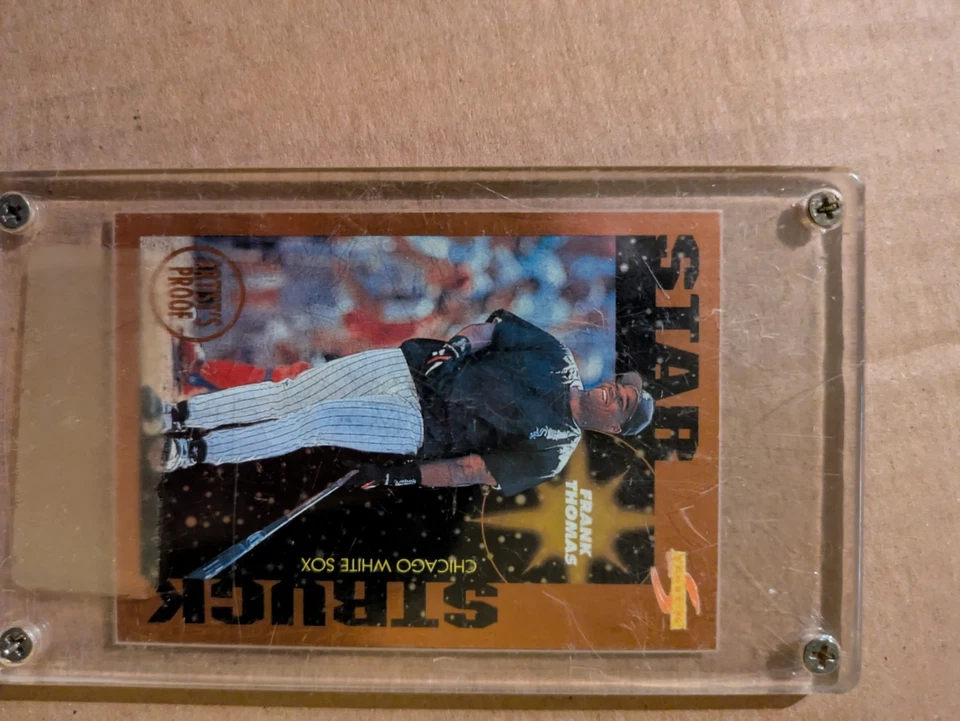 Pinnacle Frank Thomas 1996 ¡Prueba de artistas! Foto 2 de 3