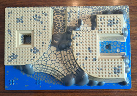 LEGO World City: Coast Watch Hq 7047 LEGO 44510 3D RAISED BASE PLATE