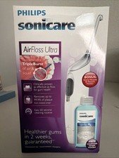 NEW Sonicare AirFloss Rechargeable Air Flosser Ultra 2 Nozzles Air Floss TESTED