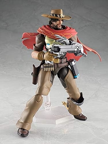 figma Overwatch McCree Cole Cassidy Non-scale ABS PVC Action Figure GoodSmile - Picture 3 of 7