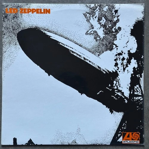 Led Zeppelin self-titled UK Vinyl LP 1970s Atlantic Records Reissue Classic Rock