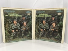THE GREEN BERETS RCA Selectavision VideoDisc CED John Wayne Bruce Cabot Kellogg