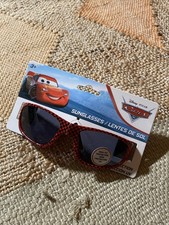 Disney Pixar Cars Lightning McQueen Kids' Sunglasses 100 UV PROTECTION NEW