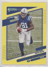 2021 Panini Donruss Press Proof Yellow Mo Alie-Cox #153 06y2