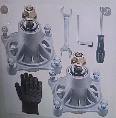 #ad GELASKA 2Pack 587125201 Spindle Replaces 532174356 174356 For Hus qvarna RZ461 $60.00