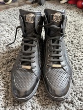 Versace Medusa Black Hightops Size 45